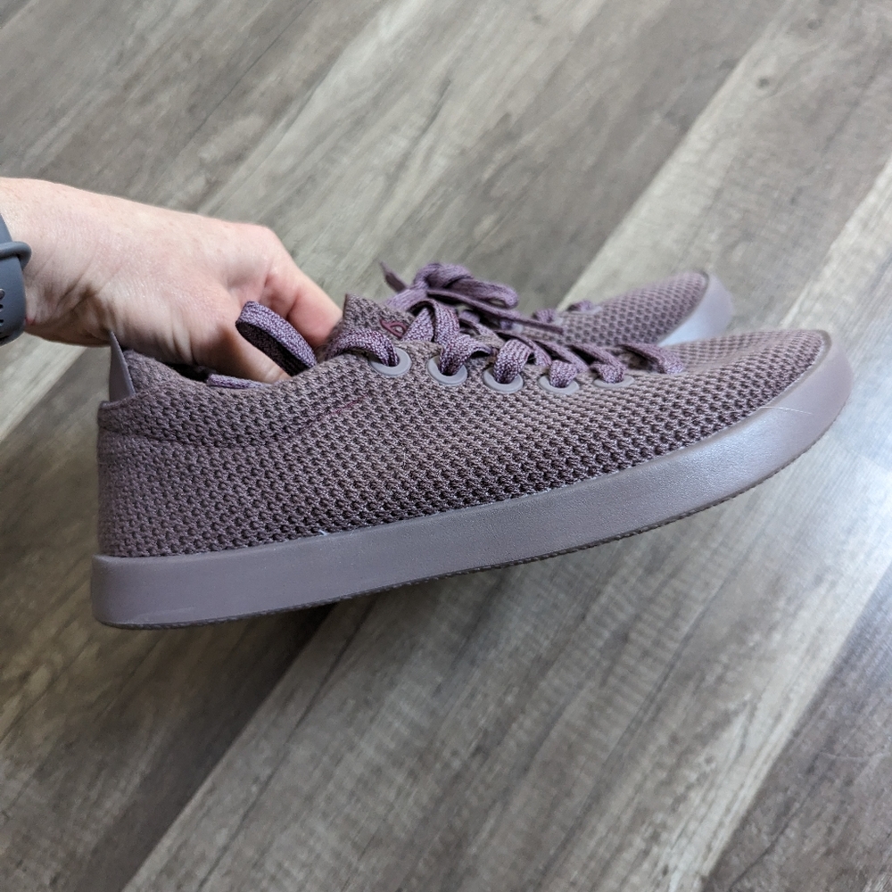 Allbirds Womens Size 8 Tree Piper Purple Lilac Sustainable Fashion Sneakers